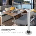 thumbnail image 3 of Kit de Jambe de Table RV, RV Dînette Base de Jambe en Alliage d'Aluminium Large Application pour Pont de Yacht, 3 of 7