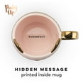 thumbnail image 4 of Pinky Up Chloe Cat Ceramic Coffee Mug, for Tea, Milk, or Matcha, 12oz, Pink, 4 of 9