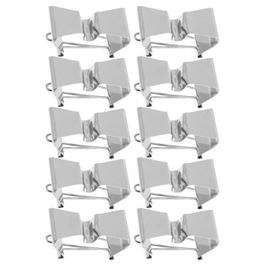 10 Pcs Clips pour Toile d'Huile Cadre en Acier Inoxydable Porte-Toile Fournitures d'Art