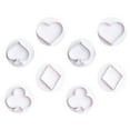 thumbnail image 6 of FRCOLOR  8 Pcs DIY Cake Decorating Poker Card Biscuit Mold, 6 of 8