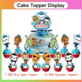 thumbnail image 3 of Octonauts Party Decorations Decor Supplies Honeycomb Centerpieces Table Toppers Cake Toppers for Birthday Photo Props, 3 of 6