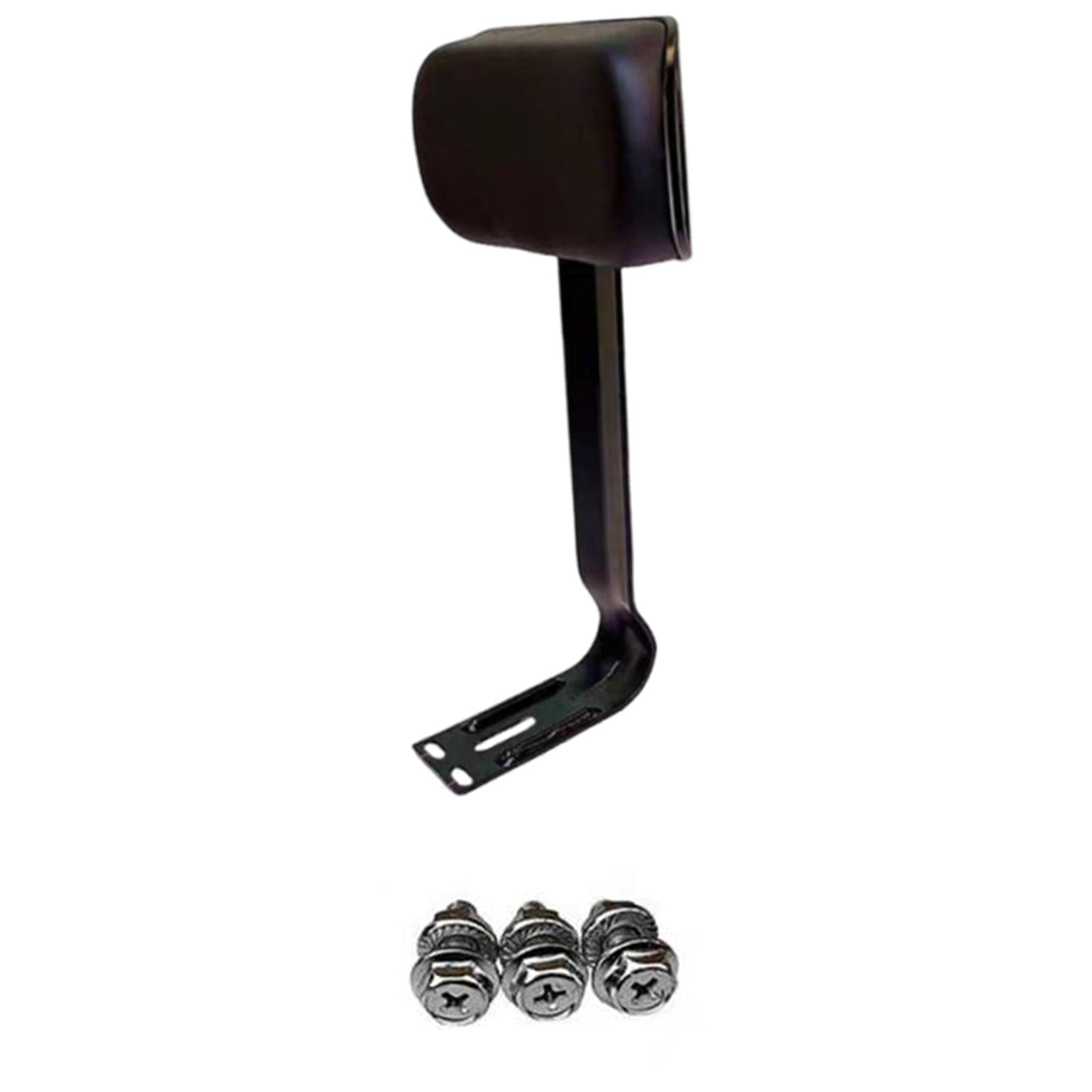 Electric Scooter Backrest Rear Passenger Seat Cushion Iron Sponge Material Easy Installation for Adult Bikes