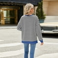 thumbnail image 5 of IWEMEK Fall Tops for Women Color Block Long Sleeve Sweatshirts Oversize Leisure Workout Pullover Comfort Baggy T-Shirts, 5 of 6
