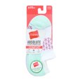 thumbnail image 2 of Hanes Women's Absolute Comfort Super No-Show Socks, 4-Pack, Size 5-9, 2 of 9