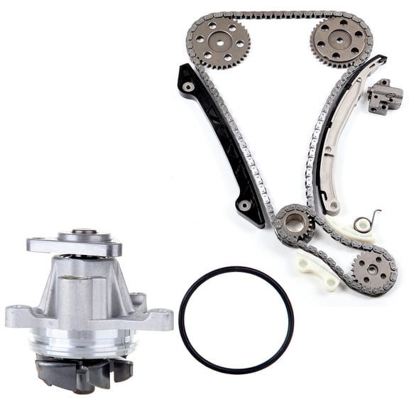 cciyu Timing Chain Kit & Water Pump Sets for Ford Escape Mariner 2.3L TS21939 TK466 TG2137 T66003 G57004 TS11939 AW4126