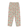 thumbnail image 3 of Lsque Pigs Exercising Print Women's Pajama Pants, Lounge Pant - Comfortable Home Wear,Elastic Waistband, Stylish Design-Small, 3 of 9