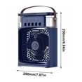 thumbnail image 2 of Ventilador de pulverización eléctrico 3 en 1 con ventilador de aire acondicionado temporizado USB para interiores y exteriores, 2 of 7