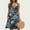 Multicolor#4, variant on 2025 Cute Floral Pattern Sundress for Women Casual Sleeveless Tank Dress with Pocket Resort Beach A-line Dresses