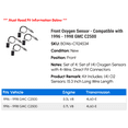 thumbnail image 2 of Front Oxygen Sensor - Compatible with 1996 - 1998 GMC C2500 1997, 2 of 2