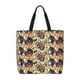thumbnail image 1 of Easygdp Fashion Hippie Girl Bolsa Tote para Mujer, Bolso de Hombro para Trabajo, Playa, Viajes, Compras y Supermercado, 1 of 7