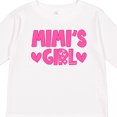 thumbnail image 4 of Inktastic Mimi's Girl Pink with Hearts Girls Long Sleeve Toddler T-Shirt, 4 of 5