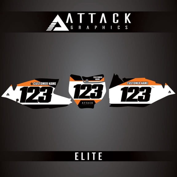 Attack Graphics Elite Number Plate Backgrounds