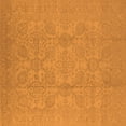 thumbnail image 1 of Ahgly Company Indoor Square Oriental Orange Traditional Area Rugs, 3' Square, 1 of 4