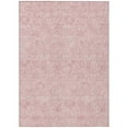 thumbnail image 2 of Addison Rugs Chantille Indoor/Outdoor Transitional Floral Pink Washable Rectangle Rug, 5' x 7'6", 2 of 6