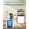 thumbnail image 4 of 2K Cámara de Seguridad Interior con Pantalla de 2,8 Pulgadas, cámara de Seguridad para Interiores Inalámbrica WiFi, Full-Color Visión Nocturna, Audio Bidireccional, Alarma, Detección de Movimiento, 4 of 7