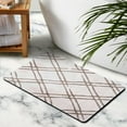 thumbnail image 5 of Premium 20x32 in Bath Rug Runner - Non-Slip, Tribal Style. Soft Luxury Microfiber Bath Mat, Machine-Washable. Ideal for Tub & Shower. Adds a Sophisticated Touch to Your Bathroom Décor, 5 of 5