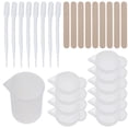 thumbnail image 1 of BRIGHTFUFU 1 Set of Epoxy Tool Kit with Mixing Sticks for Resin Assorted Color for DIY Projects Home Use, 1 of 8