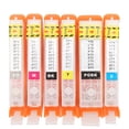 thumbnail image 1 of Kit de cartuchos de tinta para impresora, 6 piezas Reemplazo de cartucho de tinta de repuesto para impresora de 6 colores Reemplazo de cartucho de tinta Construido para el futuro, 1 of 8