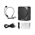 thumbnail image 2 of E188 10W Portable Digital Voice Amplifier Amp Rechargeable with Headworn Microphone LINE Input for Tour Guides Teachers Presentations Market Promotion, 2 of 7