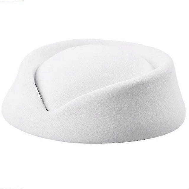 Vintage Beret Hat for Flight Attendant Uniform Stylish Retro Caps for Women