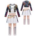 thumbnail image 2 of Girls Witch Hunter Cosplay Jumpsuit Romper, Model 4851, Color 4851, for Ages 8+, 2 of 5
