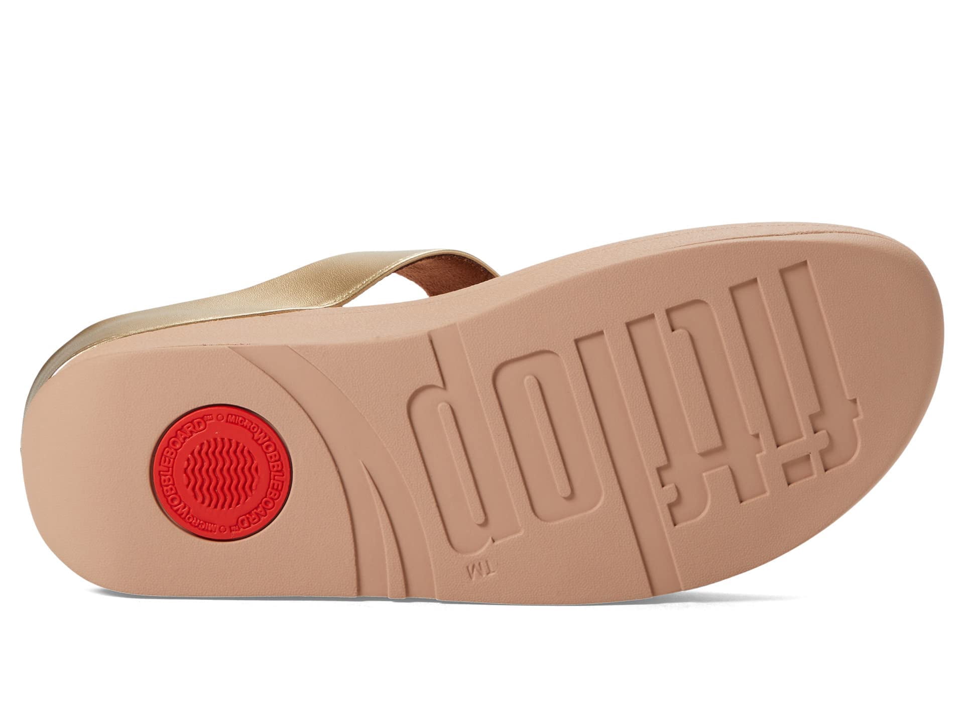 Fitflop Women's Halo Metallic-Trim Toe-Post Sandals