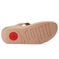thumbnail image 4 of Fitflop Women's Halo Metallic-Trim Toe-Post Sandals, 4 of 5