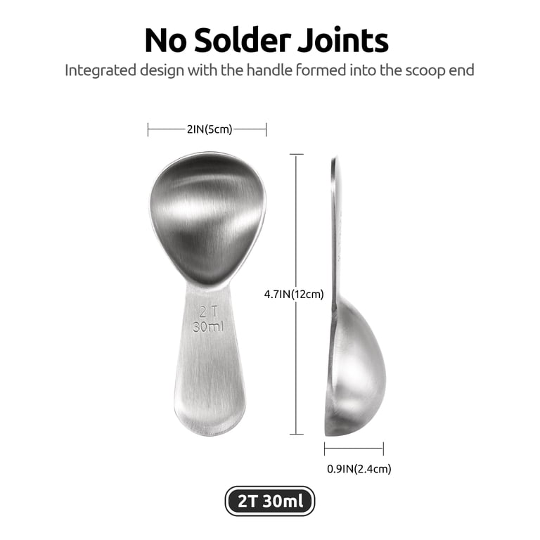 U-Taste 18/8 Stainless Steel Coffee Scoop photo 3