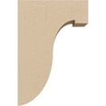 thumbnail image 3 of 2"W x 4"D x 6"H Classic Del Monte Rough Cedar Woodgrain TimberThane Corbel, Primed Tan, 3 of 6