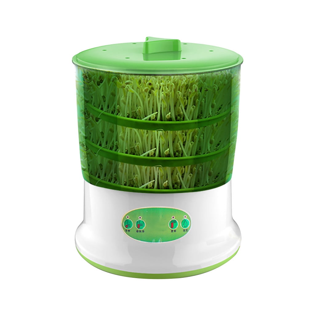 Bean Sprout Machine Automatic sprouting kit 2 Layers Large Capacity microgreens 