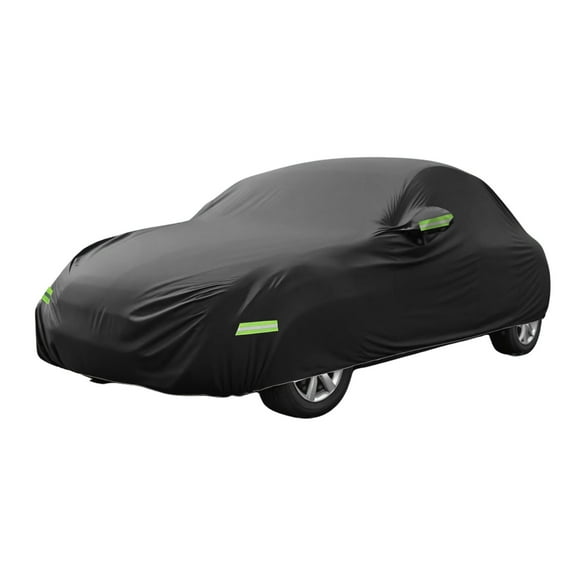 Unique Bargains 210Dpu Waterproof Car Cover Black ["for Volkswagen New Beetle 1998-2019"]