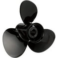 thumbnail image 3 of Quicksilver Black Diamond 3-Blade Aluminum Propeller, 14.3" Diameter x 21" Pitch, Right Hand Rotation, 3 of 5