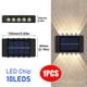 thumbnail image 2 of Aplique Solar de Pared para Exteriores, Impermeable, para Decoración de Jardín, Luces de Pared Hacia Arriba y Hacia Abajo, Impermeable, para Bañador de Pared Externo, Lámpara Solar, 2 of 5