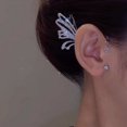 thumbnail image 3 of Ear Clip Delicate Girls Ear Cuff Rhinestone Earring Ear Decor, 3 of 4