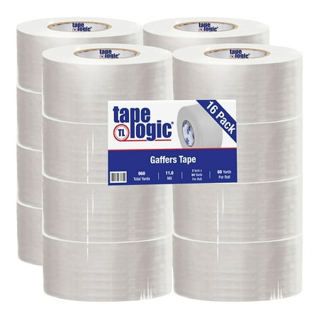 UPC 848109027807 product image for Tape Logic Gaffers Tape 11.0 Mil 3  x 60 yds. White 16/Case T98818W | upcitemdb.com
