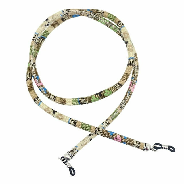 Soporte de Gafas de sol Yuyangstore Cuerda de lentes de algodón Amarillo