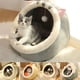 thumbnail image 4 of Cama para gatos, caseta, perrera, nido redondo para mascotas, cueva para dormir, camas para gatitos, cesta para mascotas, acogedor cojín para tumbona, casa para gatos, tienda para perros, 4 of 5