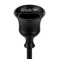 Nuptio Taper Candle Holders In Bulk Black Candlestick Holders Set of 3