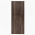 Panel Processing Mdf JERFIT 24 x 80 Inch 3/4 Inch Thick 2-Panel Antique Brown MDF Interior ...