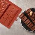 thumbnail image 4 of melotizhi Mould Silicone Deep Silicone Moulds Deep Bar Mould Non Stick Coating Silicone Mould Deep For DIY Sweets, Brown, 4 of 9