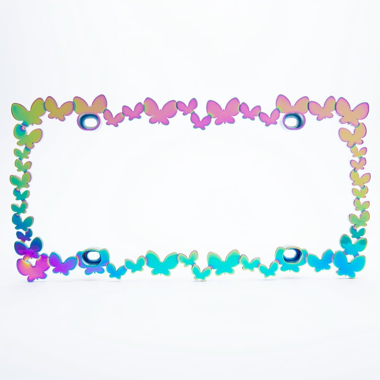 Walmart car online license plate frames