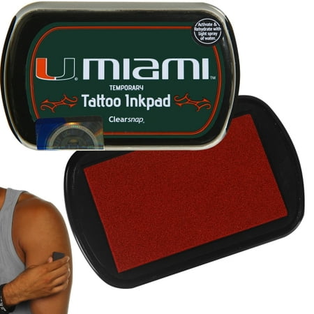 Hurricanes Tattoo - Miami Hurricanes Tattoo Inkpad- - No Size