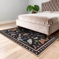 thumbnail image 5 of Washable Area Rug 5'x7', Non Slip Washable Rug for Living Room, Animal Butterfly Print Indoor Soft Carpet for Bedroom, Dining Room, 5 of 7