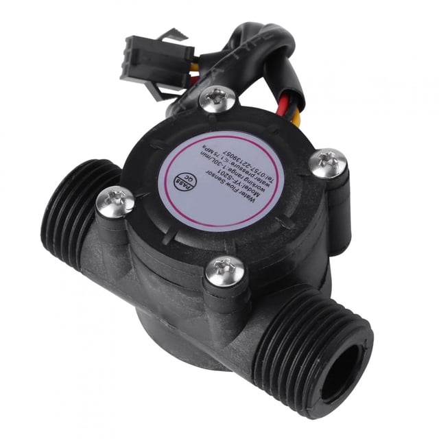 Medidor de flujo de agua NikouMX Sensor de flujo DN15 G1/2 alta precisión