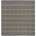 thumbnail image 6 of SAFAVIEH Montauk Alicia Geometric Cotton Runner Rug, Black/Ivory, 2'3" x 7', 6 of 10