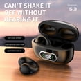 thumbnail image 3 of Bone Conduction Headphones Wireless Headphones Bluetooth 5.3 Open Ear Headphones 10H Playtime Sports Earphones with Mic, IPX6 Waterproof Headset for Running,Cycling, Hiking, Driving,White, 3 of 6