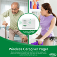 thumbnail image 4 of Smart Caregiver Wireless Chair Alarm System with Pager and Weight Sensor for Fall Prevention | 10" x 15" Pressure Sensor Alarm for Chair Alerts Caregiver | Cordless Chair Alarm with up to 300' Range, 4 of 8