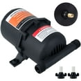 thumbnail image 3 of Accumulator Tank with Internal Bladder Pressurized Water Pump Flow Control Water Pressure Booster Pump Pressure Storage Vessel Hold Water 125 psi 23.5 oz for Boat Marine RV Caravan, 3 of 11