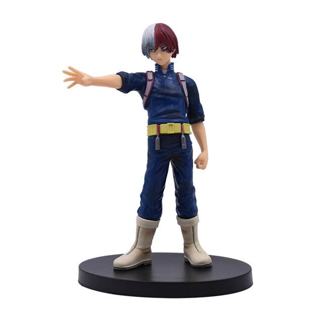 18cm mi héroe Academia Dabi figuras de Anime Boku no Hero Academia Dabi figura de acción Midoriya Izuku Bakugou Katsuki Juguetes Gong Bohan LED