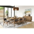 thumbnail image 6 of Pemberly Row Wood Rectangular Extension Kitchen Dining Table in Brown, 6 of 7